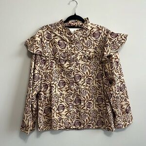 Floral Print Women's Top